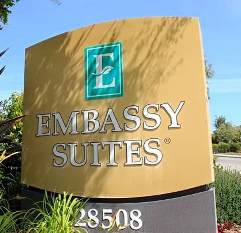 Embassy Suites monument sign